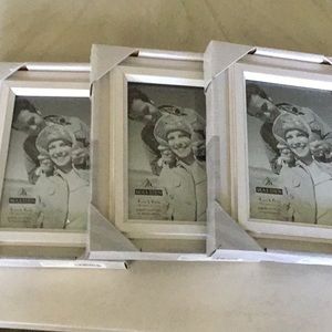 3 NEW  4 x 6 Picture Frames